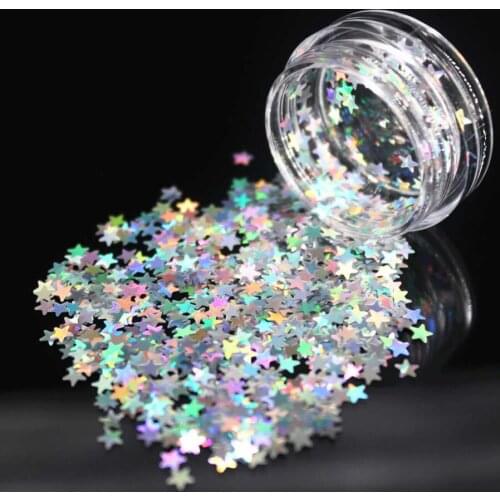 1 Box Silver Nails Gel Nail Polish Gel Polish Set For Manicure Semi Permanent UV Gel Varnish Hybrid nail art Stars