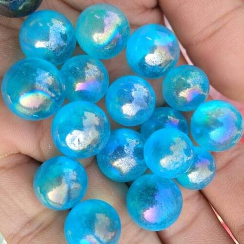 100g Angel Rainbow Aura Quartz Crystal Bismuth Titanium Silicon Ball