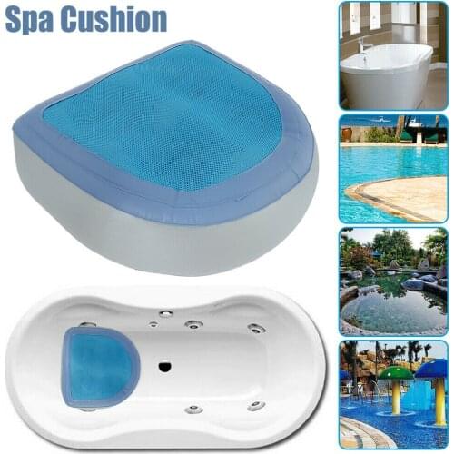 2PCS Home Spa Seat Booster Inflatable Spa Cushion Hot Tub Accessories Adult Kid Throw Pillow Floor Cushion 40*37*15cm