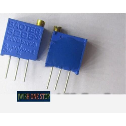 3296W-201 against adjusts 200R adjustable precision multi-turn potentiometer