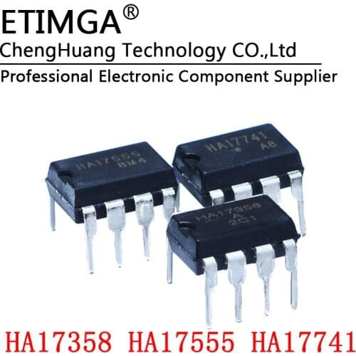 5PCS/LOT HA17358 HA17555 HA17741 DIP-8 High Performance Operational Amplifier