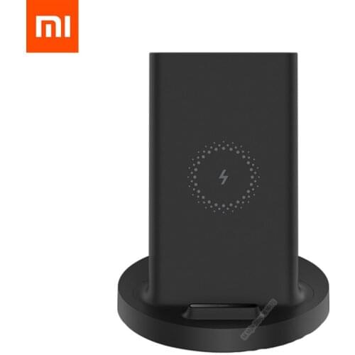 Original Xiaomi Wireless Charger 20W Max with Flash Charging Safe Stand Horizontal for iPhone Samsung Mi 9 (20W) MIX 2S