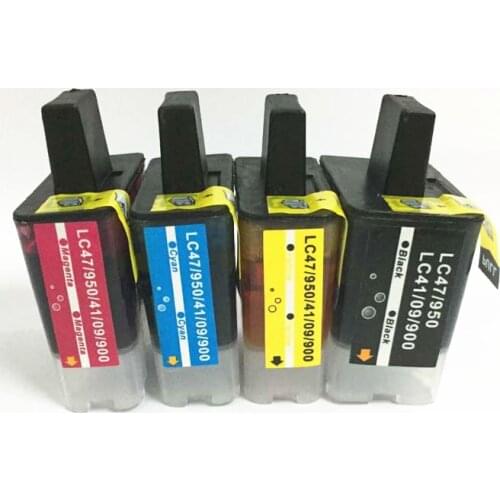 Vilaxh For Brother LC47 LC950 LC41 LC09 LC900 ink cartridge compatible for Brother DCP 110C 115C 117C 120C 310CN 315C 315CN