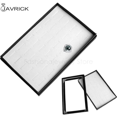36 Slots Ring Jewelry Display Storage Box Tray Showcase Organiser Earring Holder