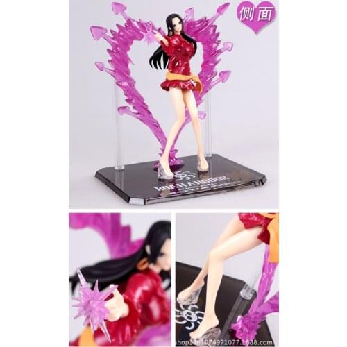 17cm Anime Figure ONE PIECE Qiwuhai Battle Empress Boa·Hancock PVC Action Figure Collection Model Toys Gifts