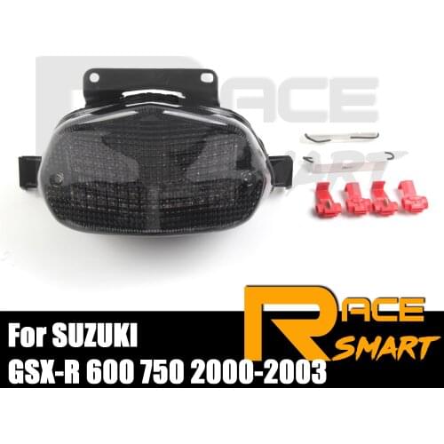 GSX-R600 GSX-R750 2000-2003 1 Set Motorcycle LED Turn Signals Brake Tail Light Taillight For SUZUKI 2001 2002 GSXR 600 750 GSX-R