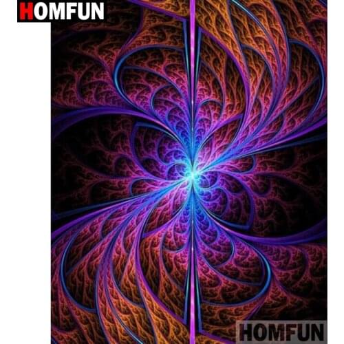 HOMFUN Paint With Diamond Embroidery "Mandala scenery" Diamond Painting Full Square Round Picture Of Rhinestone Decor A27379