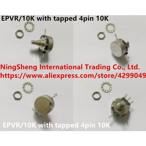Original new 100% EPVR/10K with tapped 4pin 10K potentiometer (SWITCH)
