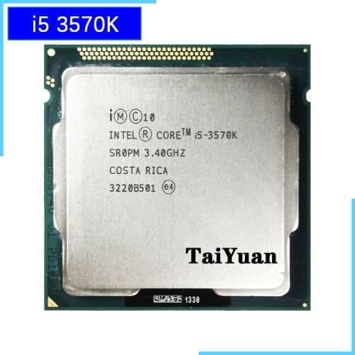 Intel Core i5-3570K i5 3570K 3.4 GHz Quad-Core CPU Processor 6M 77W LGA 1155