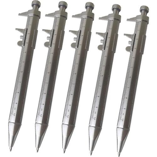 Roller Ball Pen Ball-Point Vernier Caliper 0.7mm Writing School Novelty Tool Office Marker Students Gifts Creative Children