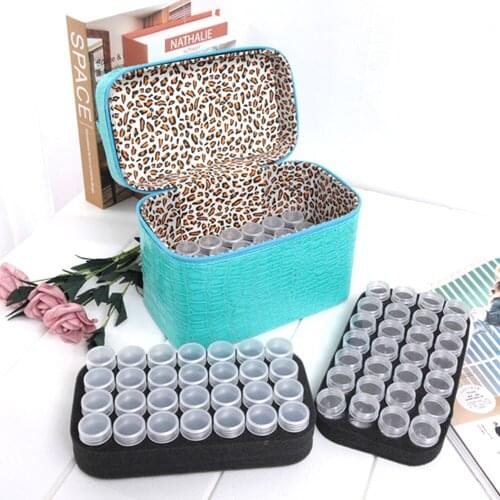 3 Layers Storage Box Diamond Painting Accessories Diamond Embroidery Mosaic Container Bag Carry Case Tool 84Grids
