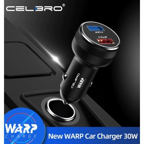 For Oneplus 8 7t Pro Nord Car Warp Charger 30 UK Quick Charge 30w Usb Car Charger Dual Usb Dash Charge For One Plus 7 6t 6 5t 3t