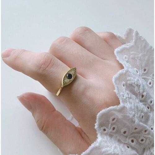 Silvology 925 Sterling Silver Black Zircon Rings Gold Texture Nordic Style Minimalist 2019 Womens Rings Silver 925 Jewelry Gift