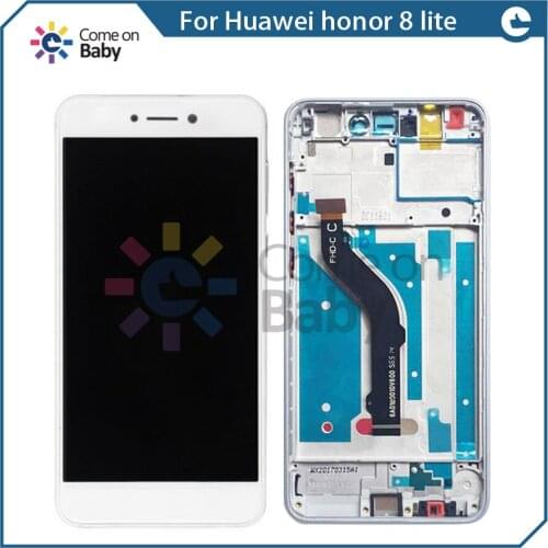 For Huawei P8 Lite 2017 PRA-LA1 PRA-LX1 PRA-LX3 honor 8 lite WAS-LX1A PRA-LX2 LCD Display Touch Screen Digitizer with Frame 5.2"