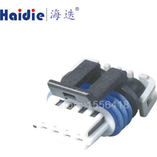 Free shipping 2sets 4pin delphi housing plug waterproof electrical wiring harness plug connector 15413116