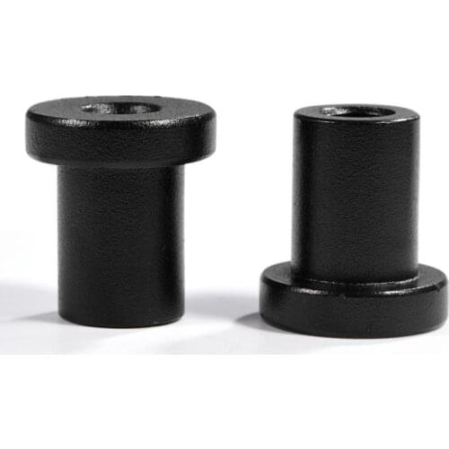 4Pcs Sliding Barn Door Hardware Wall Track Spacer Carbon Steel Connector Door Rail Connecting Device For Farm Garage Basement