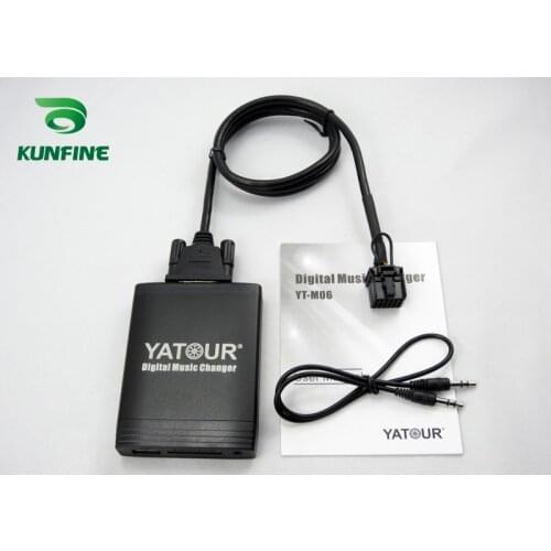 Car Digital Music Changer Adapter USB SD Aux MP3 Interface Car Stereo Radio For Ford1 Bluetooth Phone Mould&Controller Optional