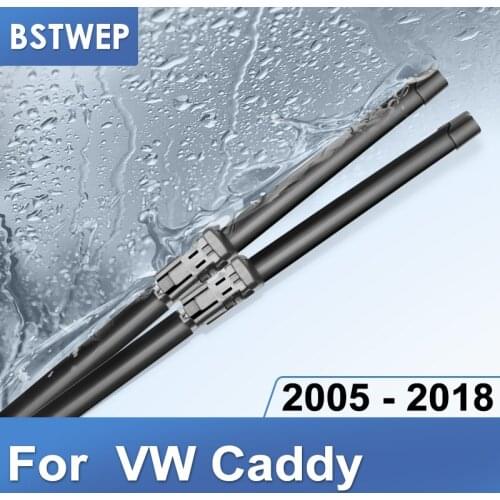 BSTWEP Wiper Blades for Volkswagen VW Caddy 2005 2006 2007 2008 2009 2010 2011 2012 2013 2014