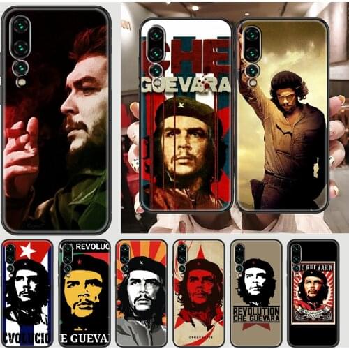 Che guevara Phone case For Huawei P Mate P10 P20 P30 P40 10 20 Smart Z Pro Lite 2019 black painting coque fashion cover soft