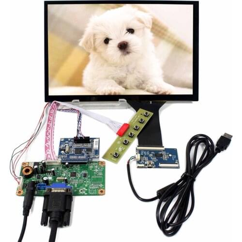 Capacitive Touch Panel 1920X1200 Resolution VGA LCD Controller Board 10.1inch LCD Screen Backlight WLED 40pin eDP Connector