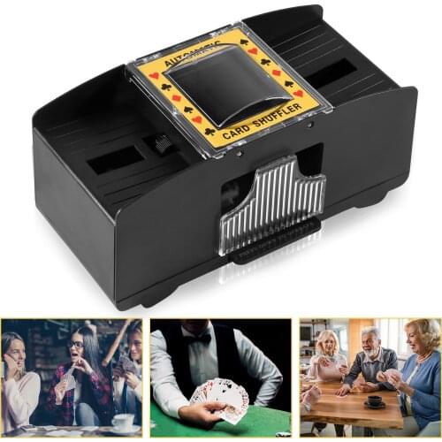 Hot sale 2/6 Deck Shuffle Machine Board Game Poker Playing Cards Electric Automatic Card Game Party Entertainment