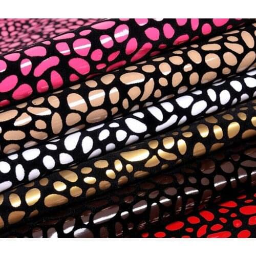 PU leather synthetic vegetable tanned leather elastic fluff back artificial leather/ fabric for furniture/ pu glitter wallpaper