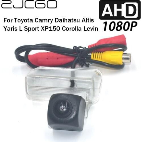 ZJCGO Car Rear View Reverse Backup Parking Reversing Camera for Toyota Camry Daihatsu Altis Yaris L Sport XP150 Corolla Levin