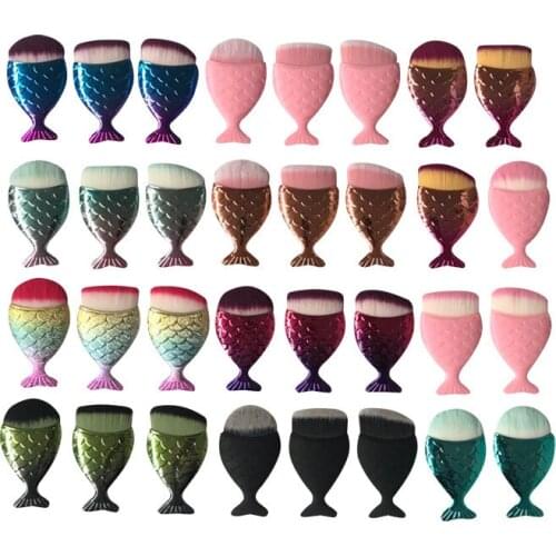 4 Type Nail Cleaning Brush Tools Remove Dust Powder Brush Nail File Art Care Manicure Pedicure Acrylic Clean Brush for Nail Care