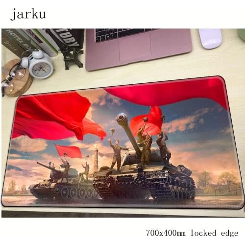 World of tanks mousepad gamer 700x400X3MM gaming mouse pad computador notebook pc accessories laptop padmouse ergonomic mat