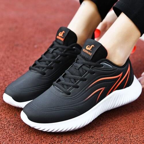 Women Shoes New Sport Casual Shoes Leather Shoes PU Breathable Soft Cozy Athletic Shoes Women Flat Shoes Zapatillas Sneakers