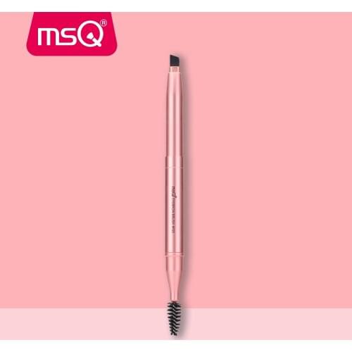 MSQ Single Makeup Brush Eyebrow Comb Pencil Double-end portable & Retractable Lip Gloss Make Up Brushes Cosmetic Beauty Tools