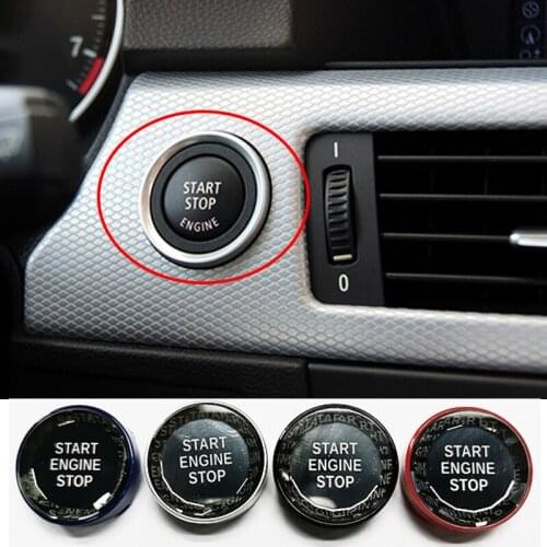 Crystal Car Engine Start Stop Switch Button Sticker For BMW X1 X2 X3 X4 X5 X6 F35 F49 F34 F39 F32 F36 F25 F26 F18 F10 F15 F16