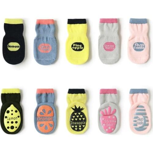 Newborn Baby Socks Silicone Non-Slip Cotton Girls Toddler Socks Cute Boys Clothes Accessory For 0-3 Years Childrens Foot Socks