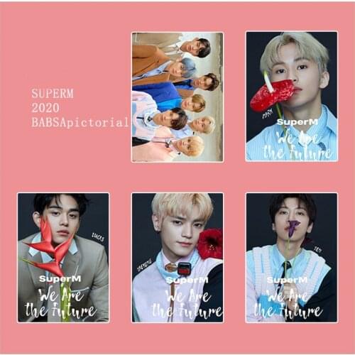 KPOP 4PCS/SET EXO Stray Kids TFBoys Twice GOT7 Poster Wall Banner Wall Decor XIUMIN ROY 21*30CM