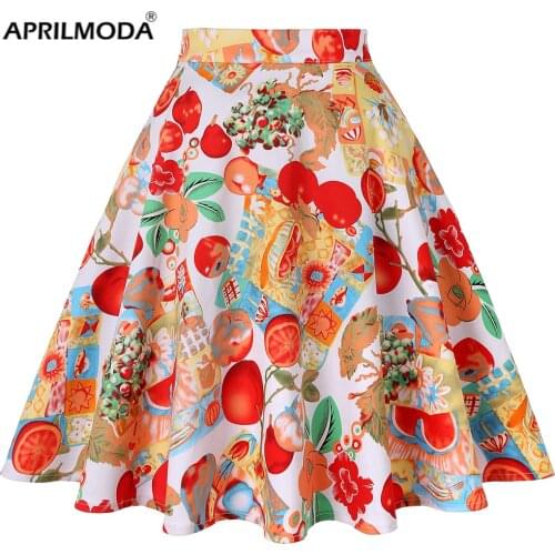 Daily Casual Cotton Midi Skirt Women Retro Vintage Sundress Spring Summer High Waist Office Korean School Cotton A-line Skirts