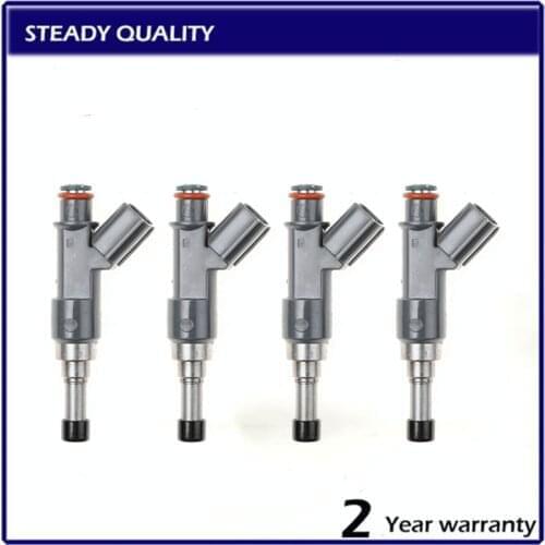 4PCS/LOT 23250-75100 23209-09045 23250-79155 Fuel Injector Nozzle for Toyota 10-12 4Runner 05-14 Tacoma 2.7L L4