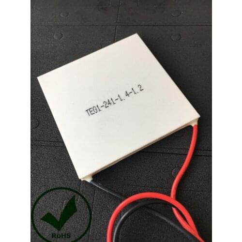 55x55MM 7V 1.25A TEG1-241-1.4-1.2 Thermoelectric Power Generation Peltier Module