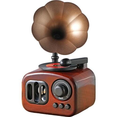 Antique Classical Retro Gramophone Music Box Children/Friends Christmas Birthday Gift Present