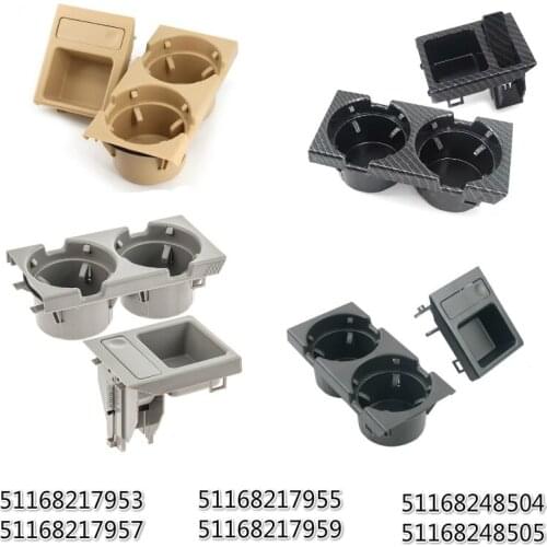 Car Center Console Water Cup Holder Beverage Bottle Holder Coin Tray For bmw E46 323i 318I 320I 51168217953 51168248504