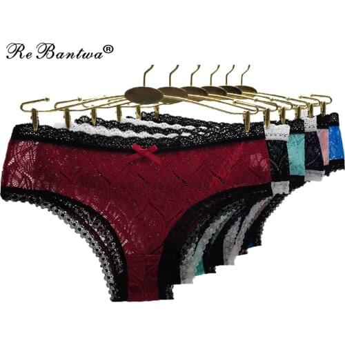 Hot Sale Sexy Lace Panties For Women Underwear Nylon 2021 New Style Soft Hollow Out Briefs Ladies Panty Transparent Lingerie