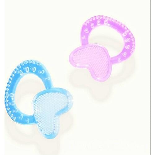 INS Same Baby Care Baby Teething Rings Deciduous Teether Training Baby Teethers Edible Silicon Transparent BPA Free