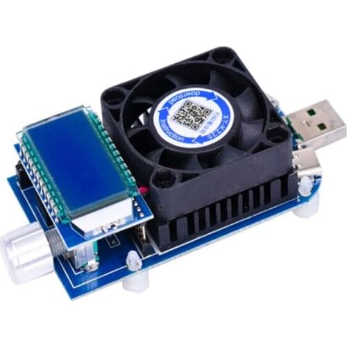 KZ35 Constant Current Electronic Load USB Type C QC2.0/3.0 AFC FCP triggers Battery Testser Discharge Capacity meter