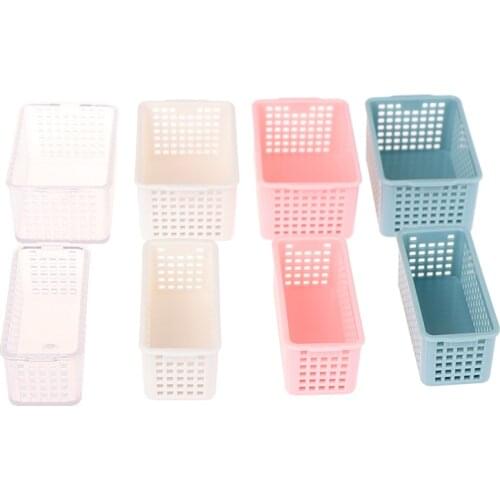 1:6 dollhouse miniature Mini Storage Basket furniture accessories kitchen bathroom toy for sylvanian collectible families Gift