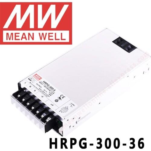 Original MEAN WELL HRPG-300-36 36V 9A meanwell HRPG-300 36V 324W Single Output with PFC Function Power Supply