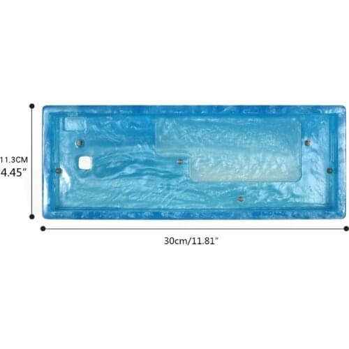 Resin Light Case Keyboard Case Milk Shell PCB Costar Plate 60% GH60 DZ60 XD60 32CB