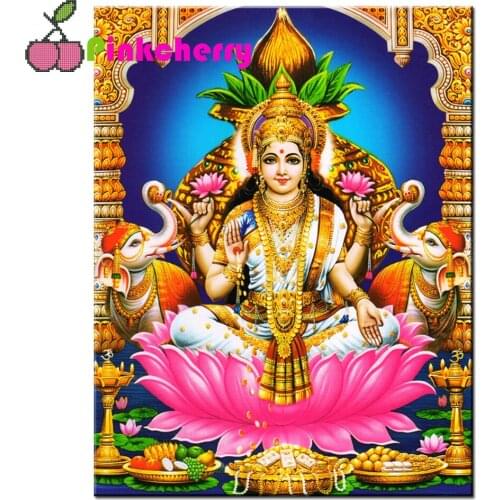 Full DIY Diamond Painting Deuses Hindus Diamond Embroidery Ganesha Religion Picture of Rhinestone Home Decor Mosaic Beads,k466
