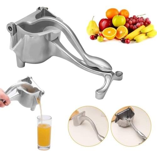 Portable Stainless Steel Manual Fruit Juicer Squeezer Pressure Lemon Orange Juicer Kitchen Fruit Tool