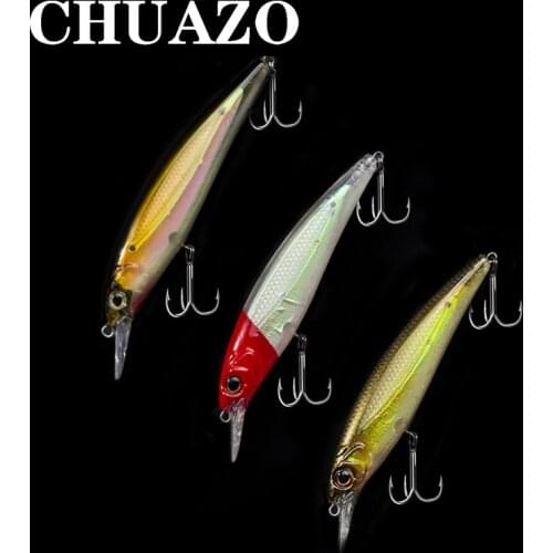 CHUAZO Lure Alice Mouth Bass Mandarin Fish Snakehead Simulation Bionic Fake Bait Sea Fishing Freshwater Pass Kill Bait