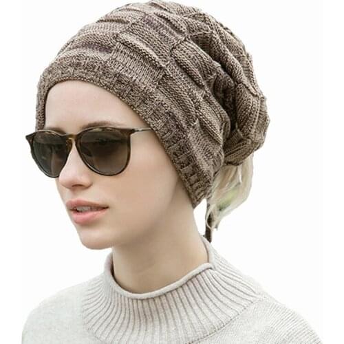 Womens Mens Pullover Caps Hat Bibs Scarf Multifunction Woolen Autumn Winter Knitted Cycling Caps Road Bicycle Bike Cap Hat