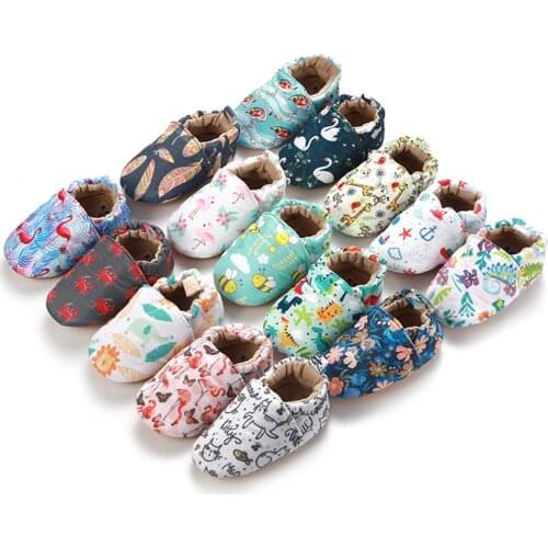 [simfamily]Baby Shoes Girls Boy Newborn Infant First Walkers Toddler Shoes Baby Footwear For Babies Cotton Soft Anti-Slip Sole